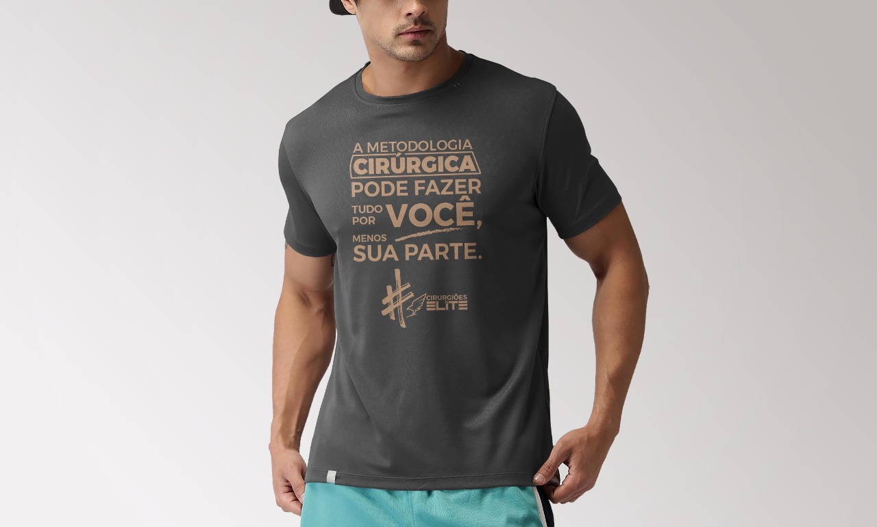 Foto Camiseta - Metodologia- Cinza